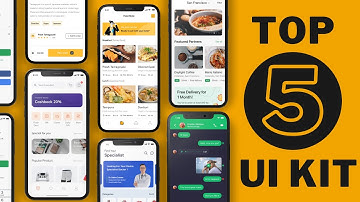 Flutter Top 5 Complete App UI Kit
