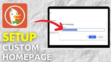 How To Setup Homepage On DuckDuckGo Browser