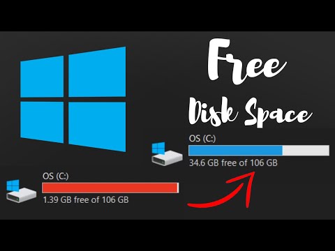 How to Free Up Disk Space on Windows 10 | Clean C Drive for more than 34GB+ | Make your PC Faster