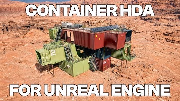 Cargo Container HDA For Unreal Engine 5.4 // Intro