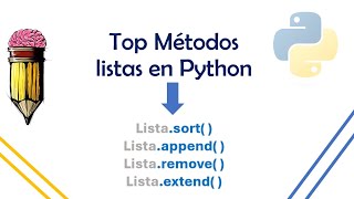 Top métodos de listas en Python!