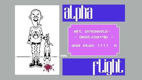 (AFL) Alpha Flight 1970 Intro 019 ! Commodore 64 (C64)