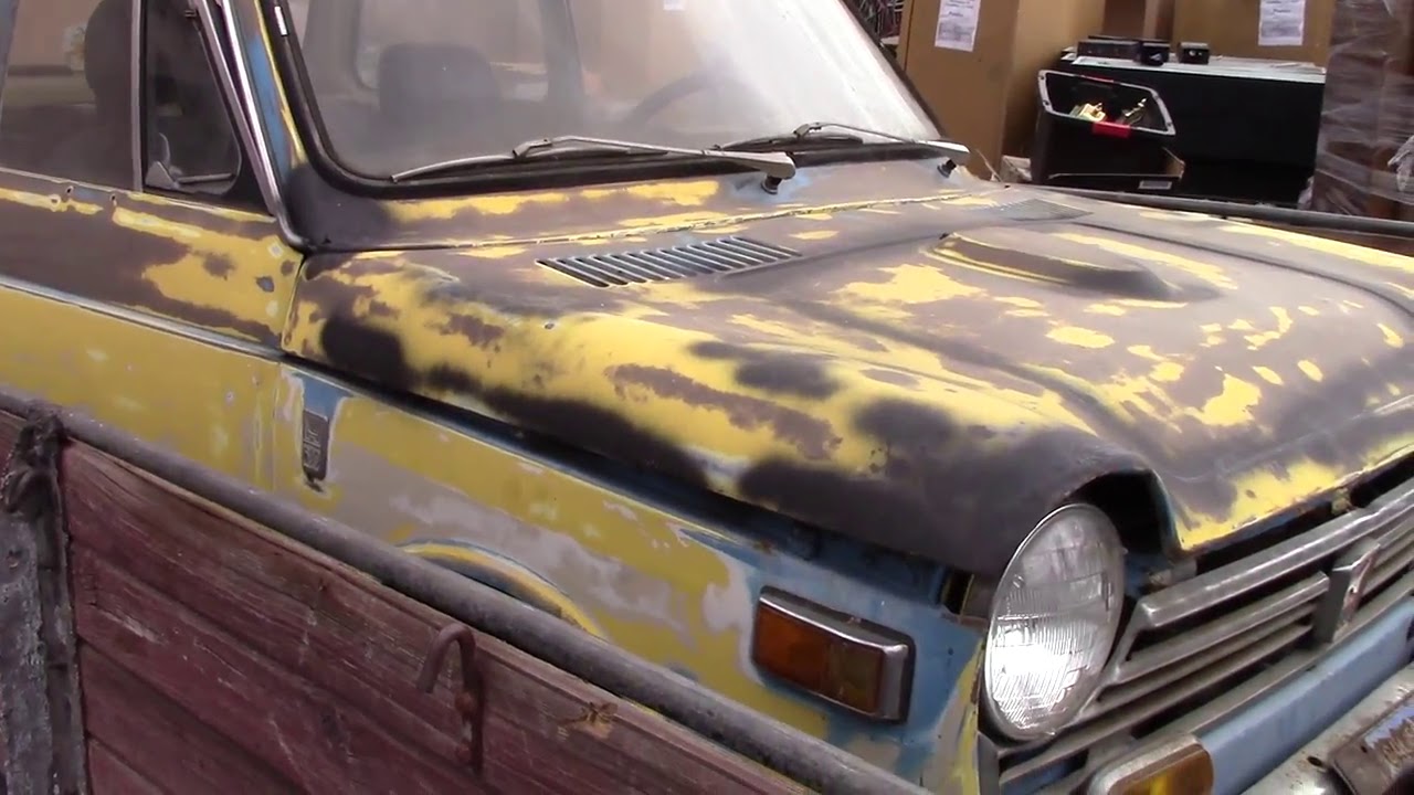 Auctioned Non Running, Non Working Honda 600 1970 Parts Car - YouTube