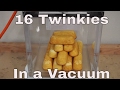 What Happens When You Put 16 Twinkies In A Huge Vacuum Chamber?