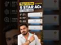 Best 1.5 Ton 5 Star Inverter AC 2026 in India - Daikin vs Panasonic vs Voltas AC