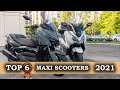 300-350cc TOP 6 Maxi Scooters for 2021.