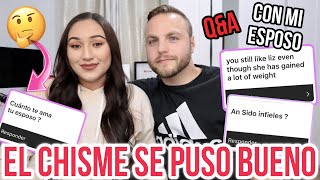 INFIDELIDAD?😨 ME AMA? MÁS BEBÉS?👶🏻 Q&amp;A CON MI ESPOSO 👩🏻‍❤️‍💋‍👨🏼 EL CHISME SE PUSO BUENO😈