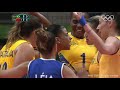 30年來，女排最激烈的比賽··2016裏約奧運 女排 中國VS巴西 2016 Olympic Women Volleyball, China vs Brazil, Zhu Ting