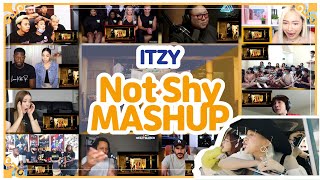 ITZY(있지) “Not Shy” reaction MASHUP 해외반응 모음