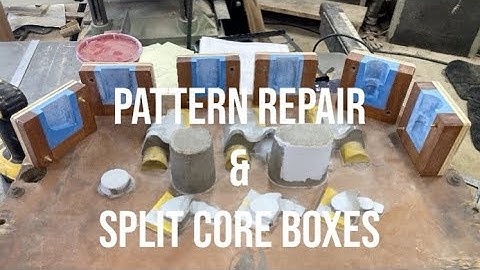 Pattern Repair and Split Core Boxes