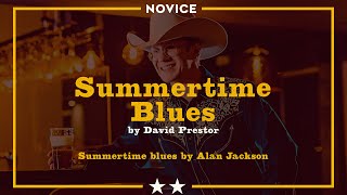 SUMMERTIME BLUES ✮ Country Line Dance