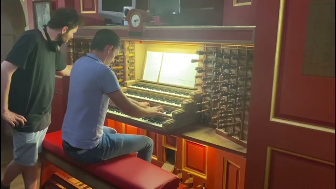 fantasie psalm 35:1,13.  vanuit de Laurenskerk in Rotterdam. Aron de Graaf.