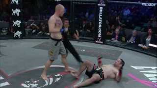 Bellator MMA Highlights: Alexander Shlemenko Finishes Brian Rogers