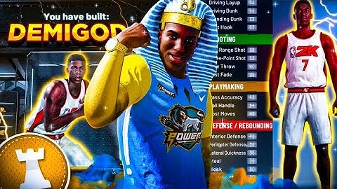My *NEW* DEMIGOD LEGEND BUILD is Dominating NBA 2K20 • BEST BUILD + NEW JUMPSHOT & ANIMATIONS