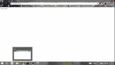 nodejs helloworld & memory usage programs