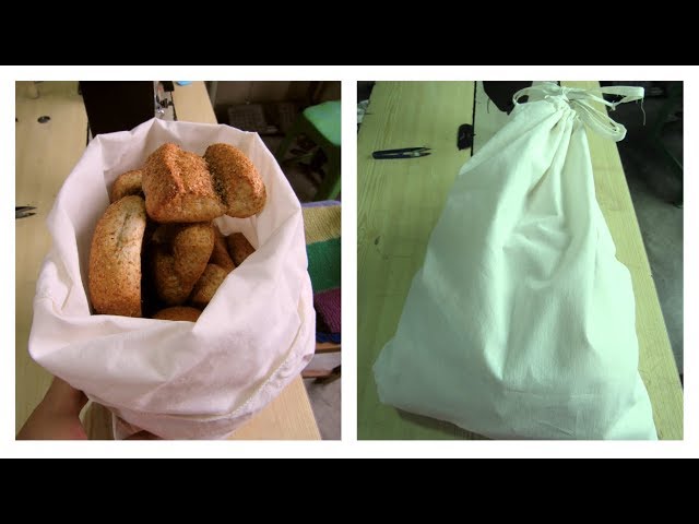 Confección: Bolsa para Pan de Tela 