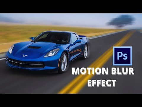 Motion Blur Effect in Adobe Photoshop 2022