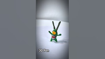 #스폰지밥 #3dprinting #3d펜 #funny #spongebob#plankton#플랑크톤#네모네모스폰지밥#art #3dpen #3dpendrawing#diy