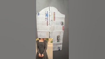 Mild cowl sleeve pattern making | #patternmaking #sleevepattern