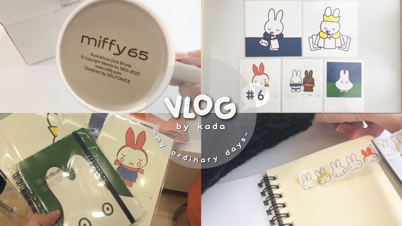 [vlog] ミッフィー展グッズSHOP&購入品🐰 ¥548パンプス / ヒラキ購入品🛍 おうちカフェタイム☕️ 主婦の休日 / 猫のいる暮らし