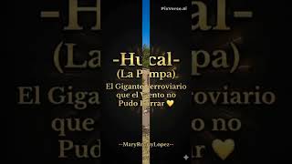 Hucal El Silencio de los Rieles en La Pampa ❤️#PueblosAbandonados #FerrocarrilesArgentinos