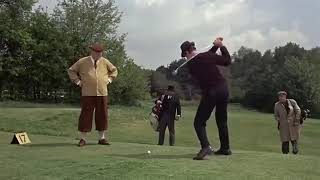 GOLDFINGER | 007 And Auric Play Golf – Sean Connery | James Bond