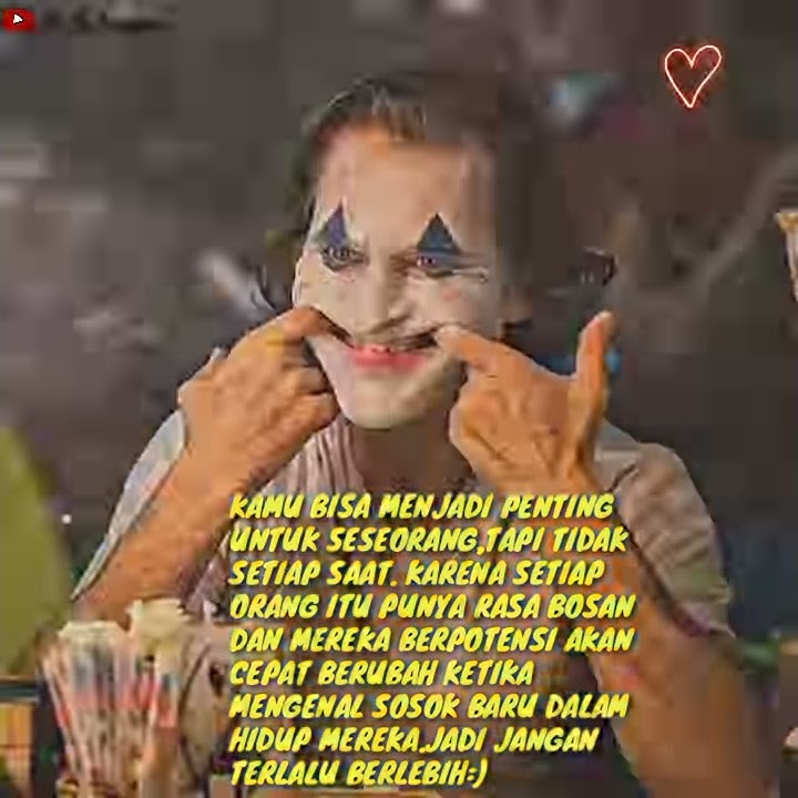 STORY WA JOKER || QUOTES WA JOKER
