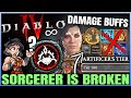 Diablo 4 - After 100 Hours Sorcerer in Season 4 is... - Broken Skills, Damage Buffs & Worst Class!