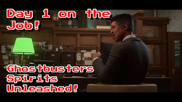 DAY ONE ON THE JOB! - Ghostbusters Spirits Unleashed - Intro Tutorial and Cinematics Edit