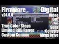 Megaswitch HD Update v24.0.0. True Color Steps, Limited RGB Range, Custom Gamma.