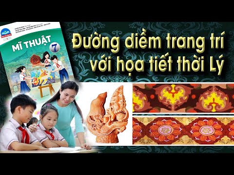 Video Bài 3 Đường diềm trang trí với họa tiết thời Lý |... - youtube