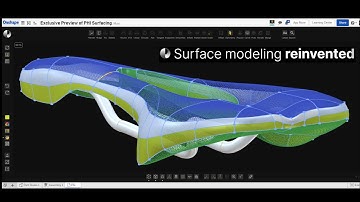 Phi freeform surface modeller teaser video