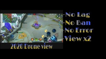 2020 Drone map tutorial (drone view mobile legend terbaru,hfr tutorial)
