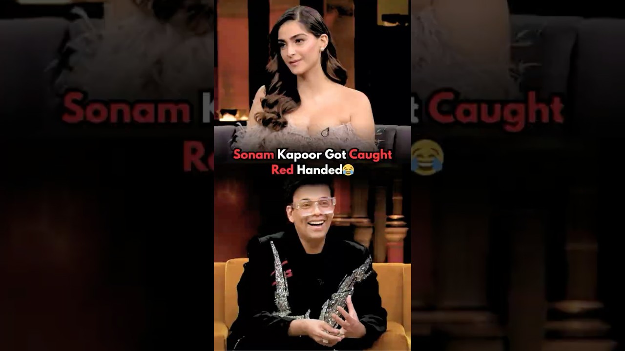 Sonam Kapoor EXPOSED Her Own Lies😱Karan Johar 