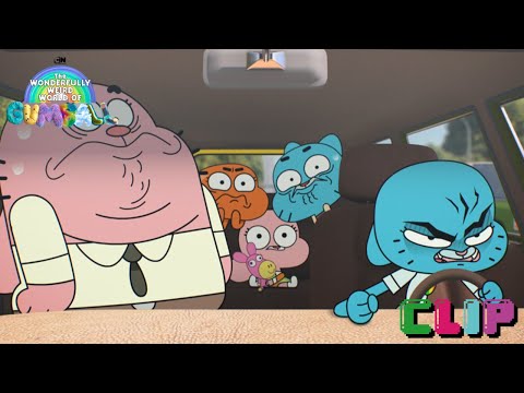 Driving Chaos Clip The Wonderfully Weird World Of Gumball The Traffic 