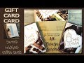 sweet wishes - Coffee Gift Card Cards - Craft Fair Ideas