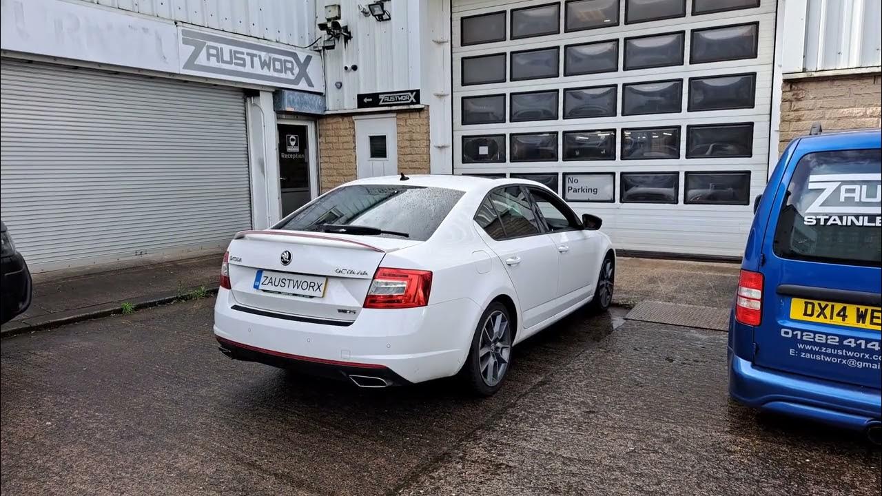 Skoda Octavia VRS Mk3 fitted with resonator delete YouTube