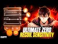 Best Sensitivity Settings For Zero recoil is Here!🔥 (Must Watch)