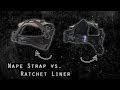 Nape Strap vs. Ratchet liner Suspension Systems | Phenix Technology Inc.