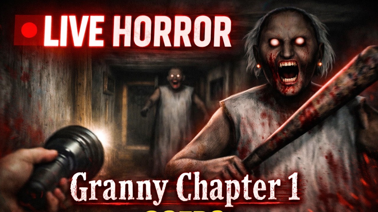 Granny Chapter 1 Live Gameplay – 1080p 60FPS Horror Stream!