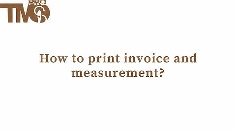 How to print invoice and measurement? | Tailor Management System | Tailor Management Application