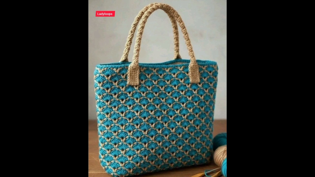 Wow 😲 New Crochet Bags #crochet #ladyloops #bag #crochetbag