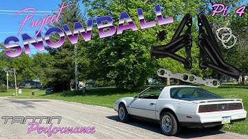 Header Install on my Third Gen Trans Am (Project SnowBall)