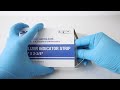 JMU Sterilizer Indicator Strips