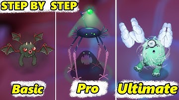 Shadow Islet Evolution: Step by Step and Full Song (My Singing Monsters)
