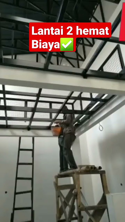 lantai 2 hemat biaya #weldertech #tukanglas #buatansendiri
