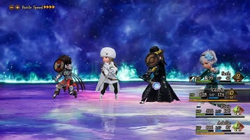 Bravely Default 2 [FINAL DEMO] - Orpheus Bard Asterisk Boss [Low ~Level 10, Hard Difficulty]