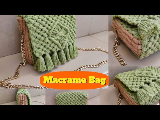 BOCHIKNOT | Macrame Bohemian Handbag Purse | PDF Pattern + Video Tutorial –  Bochiknot