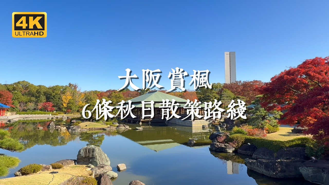【日本一人旅 EP23】如果今年秋天只去大阪,試試這6個讓人慢下腳步的賞楓景點|勝尾寺、箕面瀑布、藤田美術館、萬博紀念公園、大仙公園、大阪城公園 縮圖