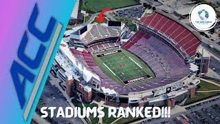 ACC Football Stadiums RANKED!